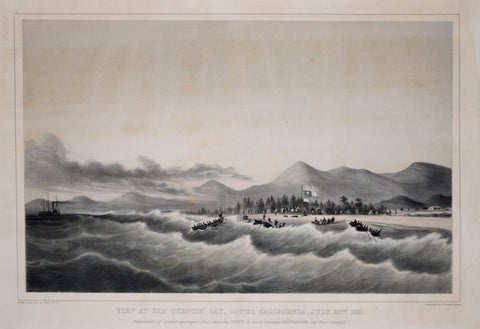Edwin Moody, View at San Quentin Bay, Lower California, July 20th 1851