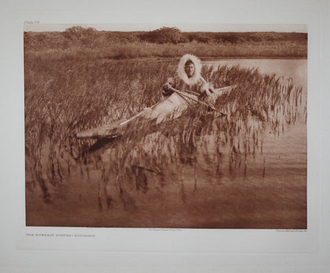 Edward S. Curtis (1868-1953), The Muskrat Hunter–Kotzebue Pl 714