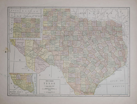 The Geographical Publishing Company, New Series Texas