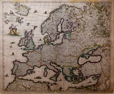 Frederick de Wit (1630-1706), Nova et Accurata totius Europae Descriptio
