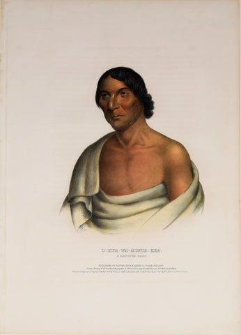 Thomas McKenney (1785-1859) & James Hall (1793-1868,  O-Hya-Wa-Mince-Kee