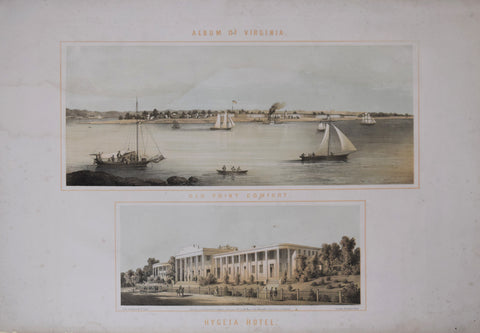 Edward Beyer (1820-1865), Old Point Comfort, Hygeia Hotel