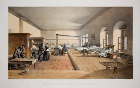 William Simpson (1823-1899), Illustrator, One of the Wards of the Hospital at Scutari