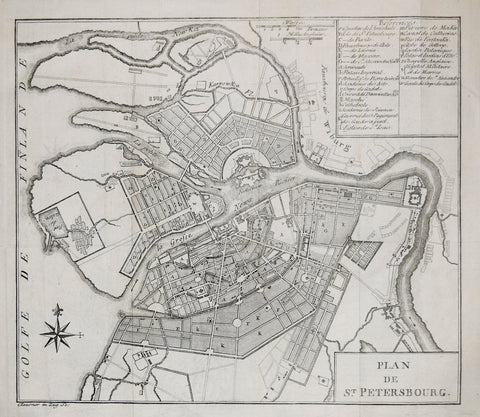 J.J. Clausner, Plan de St. Petersbourg