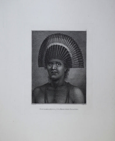 Captain James Cook (1728-1729) and John Webber (1751-1793), Poulaho King of the Friendly Islands
