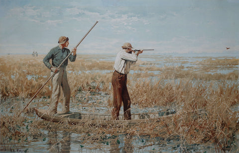 Arthur Burdett Frost (American, 1851-1928), Rail Shooting