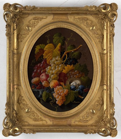 Severin Roesen (circa 1816-1872), Still Life with Fruit