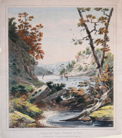 Joshua Shaw (1776-1860), after painting by, View on the North River