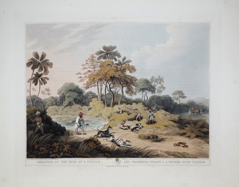 Thomas Williamson (1758-1817) and Samuel Howitt (1765-1822), Shooting at the Edge of a Jungle