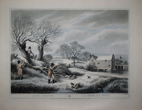 Samuel Howitt (English, ca. 1765-1822), Snipe Shooting