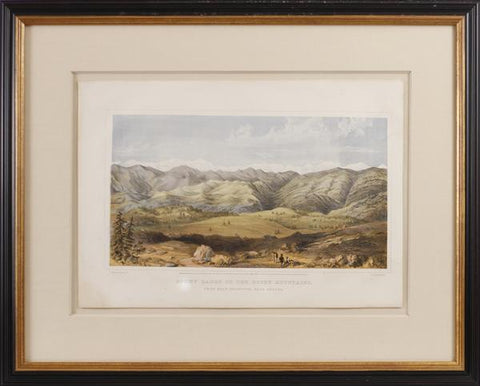 Alfred E. Mathews (1831-1874), Snowy Range of the Rocky Mountains