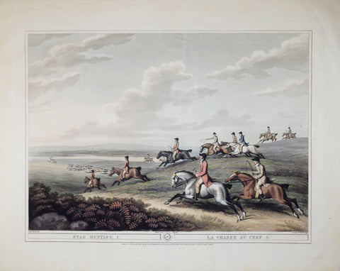 Thomas Williamson (1758-1817) and Samuel Howitt (1765-1822), Stag Hunting