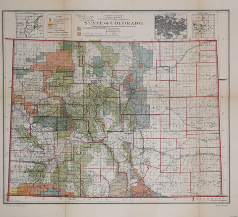 William A. Richards / U.S. General Land Office, State of Colorado Compiled by William A. Richards