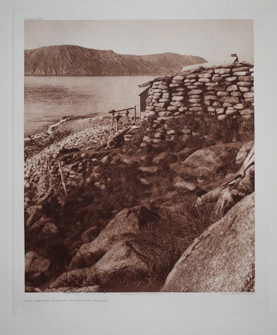Edward S. Curtis (1868-1953), Old Stone House–Diomede Island Pl 706