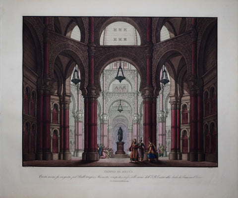 Alessandro Sanquirico (1777-1849), Tempio di Mecca