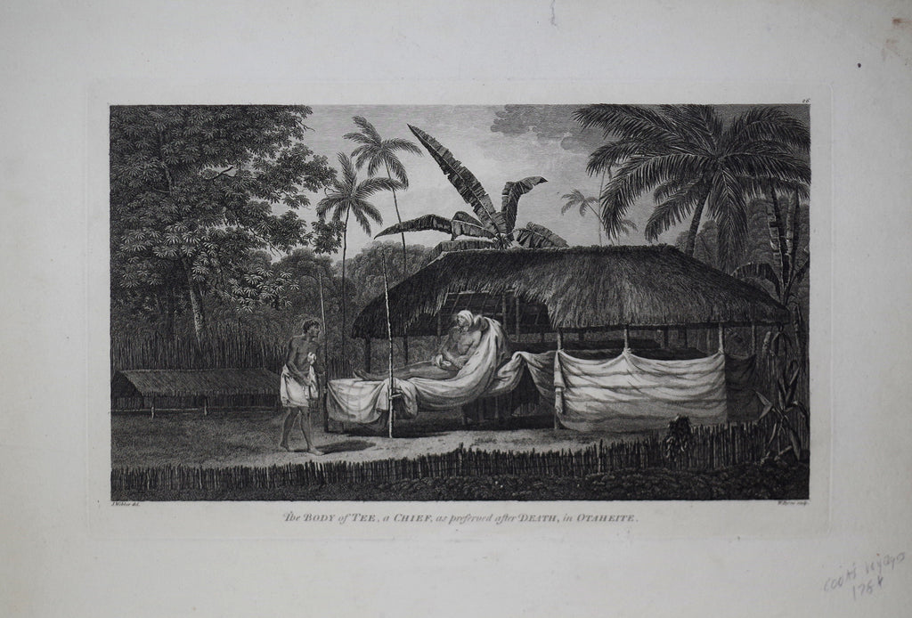 Captain James Cook & John Webber, The Body of Tee, a Chief... – Arader ...