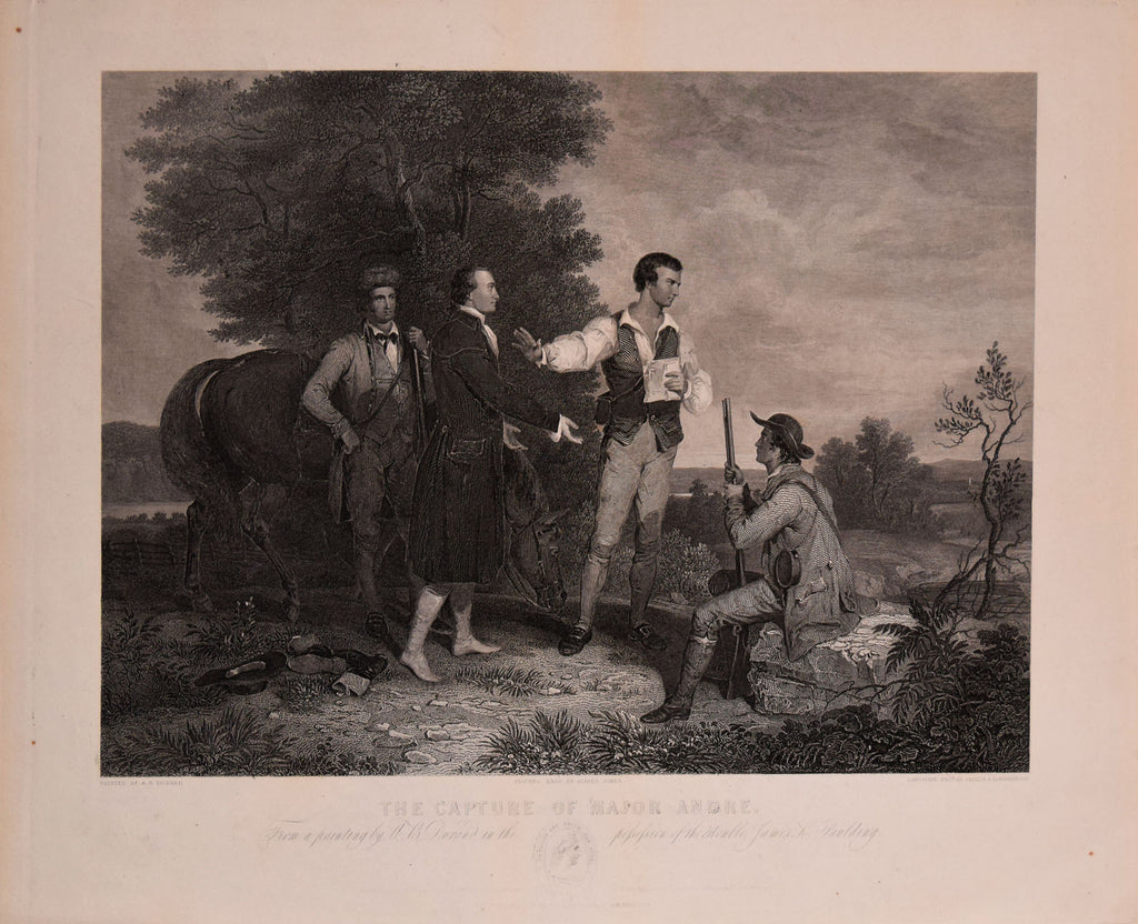 Asher Brown Durand (1796-1886) after, The Capture of Major Andre ...