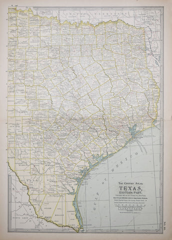 Matthews-Northrup Co., Texas, Eastern/Western Part and Panhandle  [Eastern]