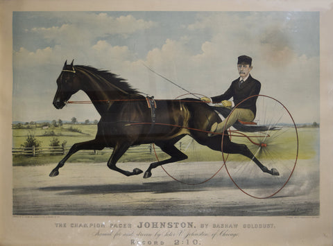 Nathaniel Currier (1813-1888) & James Merritt Ives (1824-1895), Champion Pacer Johnston