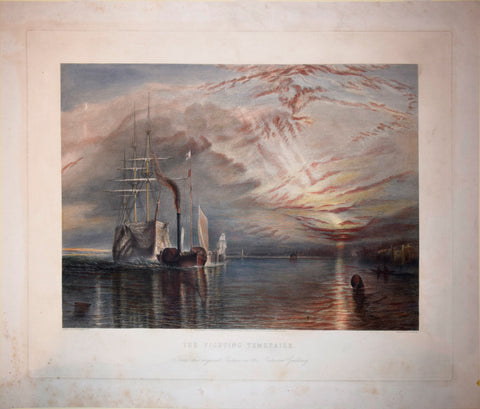 After Joseph Mallord William Turner (1775 - 1851), "The Fighting Temeraire"