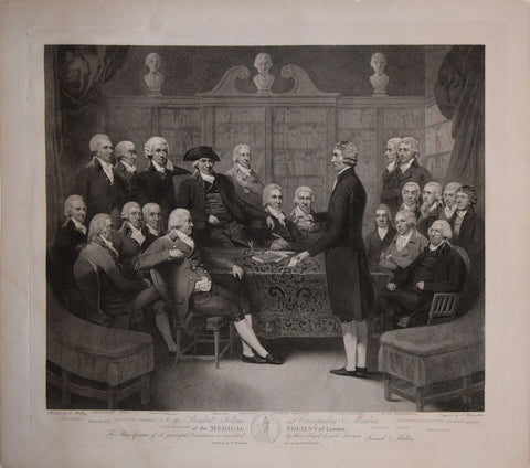 Samuel Medley (1769-1857), after, The President, Fellows and Corresponding Members of the Medical Society of London