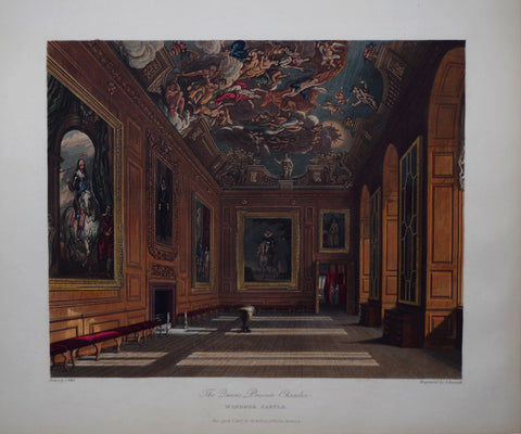 William Henry Pyne (1770–1843), The Queen's Presence Chamber