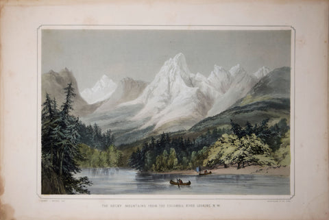 Sir Henry James Warre (1819–1898), The Rocky Mountains From the Columbia River Looking N.W.