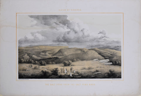 Edward Beyer (1820-1865), The Salt Pond from the Salt Pond Knob