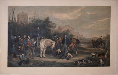 Sir Francis Grant (1803-1878), after,  The Shooting Party-Ranton Abbey