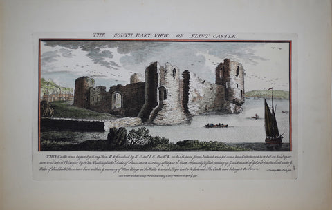 Samuel Buck (1696-1779) and Nathaniel Buck (fl. 1724-1759), The South East View of Flint Castle