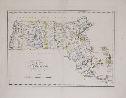 Mathew Carey (1760-1839), The State of Massachusetts