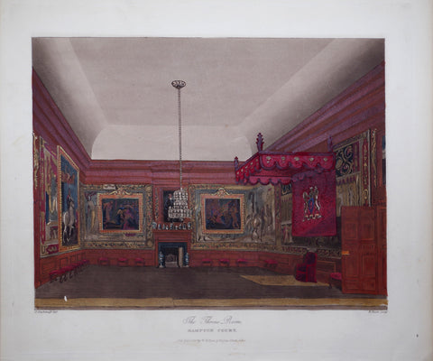 William Henry Pyne (1770–1843), The Throne Room