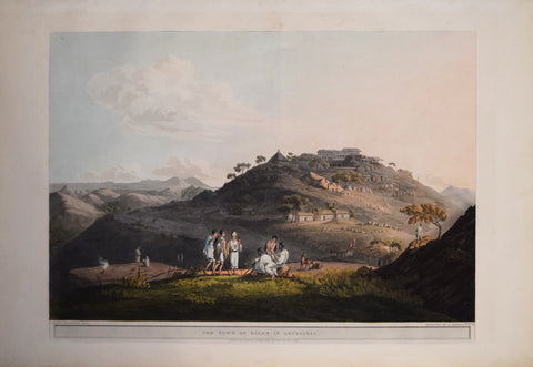 Henry Salt (1780-1827), The Town of Dixan in Abyssinia