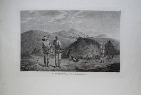 Captain James Cook (1728-1729) and John Webber (1751-1793), The Tschuktschi and their Habitations