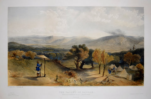 William Simpson (1823-1899), Illustrator, The Valley of Baidar
