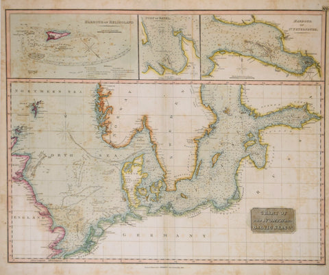 John Thomson (1777-ca. 1840), publisher, Chart of the North and Baltic Seas