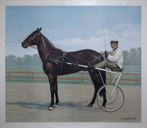Alexander Pope (1849-1924), [Trotter and Carriage]
