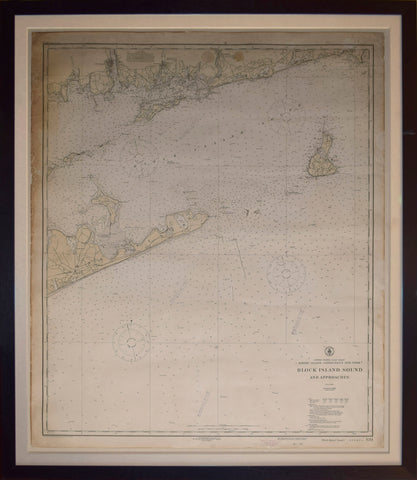 The U.S. Coast and Geodetic Survey, United States East Coast, Rhode Island Connecticut, New York, Block Island Sound and Approaches