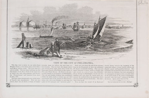 Harper's Weekly, View of the City of Philadelphia