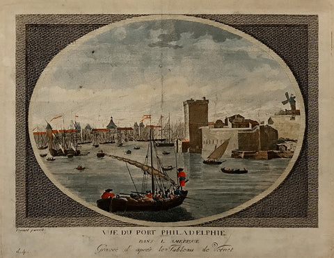 Joseph Vernet (1714-1789), Vue du port Philadelphie