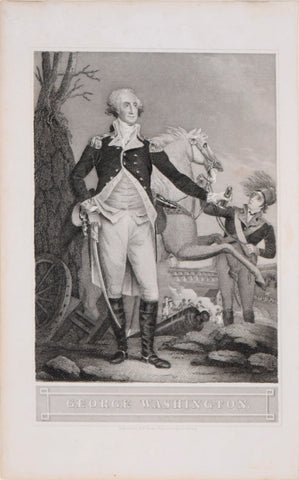 John Trumbull (1756-1843), after painting by, George Washington