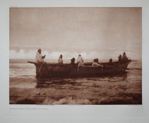 Edward S. Curtis (1868-1953), Whaling Crew–Cape Prince of Wales Pl 709