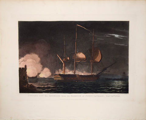 Witcombe and Sutherland, Cutting Out the Hermione from the Harbour of Porto Cavallo, Oct. 25th 1799