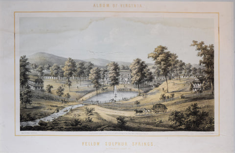 Edward Beyer (1820-1865), Yellow Sulphur Springs