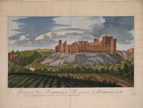 John Slezer (1693-1718), The Prospect of Bothwell Castle
