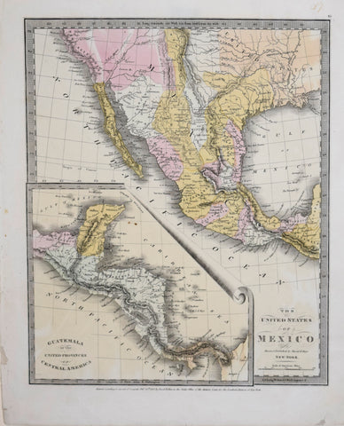 David H. Burr (1803-1875), The United States of Mexico
