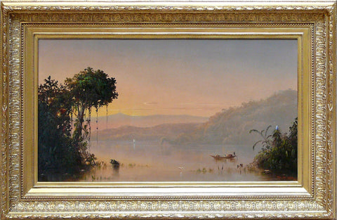 S. A. Norton Bush (1834-1894). Scene on the Upper Guayaquil River (Ecuador)
