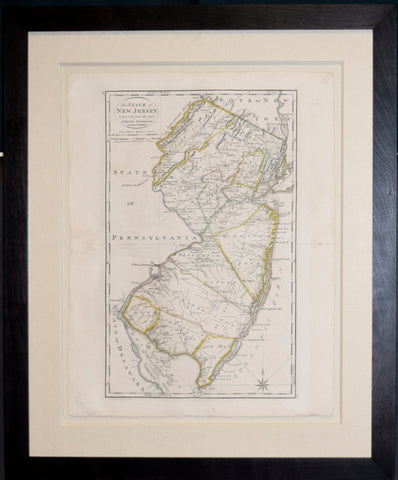 Mathew Carey (1760-1839), The State of New Jersey Compiled by the most Authentic Information