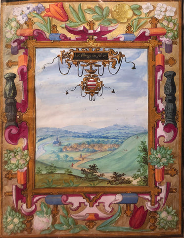Adrien de Montigny (French, C1570-1615), Le Villaige de Ail