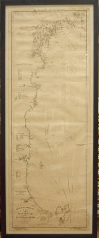 George W. Eldridge  Geo. W. Eldridge’s Chart E, Gloucester to Entrance to Kennebec River